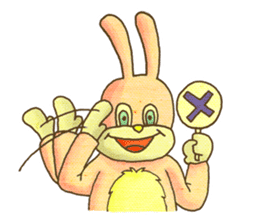 KIGURUMI - Rabbit & Dog - sticker #1906623