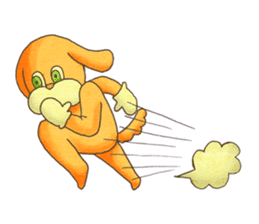 KIGURUMI - Rabbit & Dog - sticker #1906633