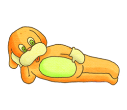 KIGURUMI - Rabbit & Dog - sticker #1906636