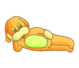 KIGURUMI - Rabbit & Dog - sticker #1906636
