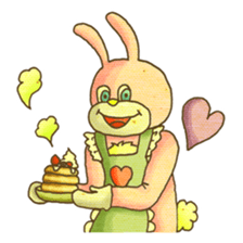 KIGURUMI - Rabbit & Dog - sticker #1906640