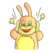 KIGURUMI - Rabbit & Dog - sticker #1906656