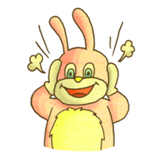 KIGURUMI - Rabbit & Dog - sticker #1906656