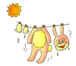 KIGURUMI - Rabbit & Dog - sticker #1906658