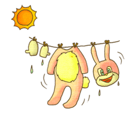 KIGURUMI - Rabbit & Dog - sticker #1906658