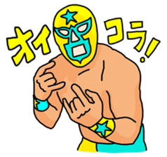MASK WRESTLER THE STAR ! sticker #1907101