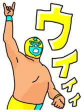MASK WRESTLER THE STAR ! sticker #1907104