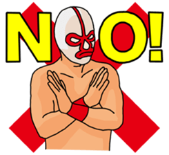 MASK WRESTLER THE STAR ! sticker #1907112