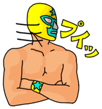 MASK WRESTLER THE STAR ! sticker #1907117