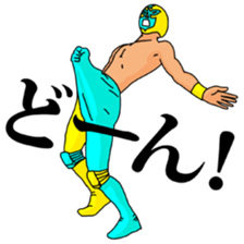 MASK WRESTLER THE STAR ! sticker #1907131