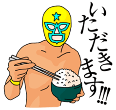 MASK WRESTLER THE STAR ! sticker #1907136