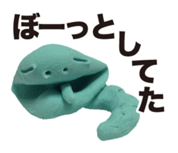 Snake clay sticker #1907199