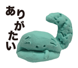 Snake clay sticker #1907209