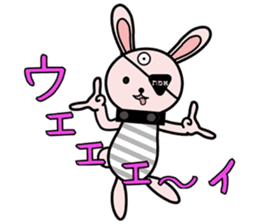 Eye patch Bunnies EL & RL sticker #1907387