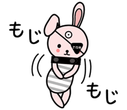 Eye patch Bunnies EL & RL sticker #1907395