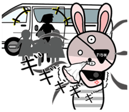 Eye patch Bunnies EL & RL sticker #1907398