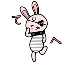 Eye patch Bunnies EL & RL sticker #1907400