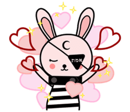 Eye patch Bunnies EL & RL sticker #1907401
