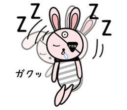 Eye patch Bunnies EL & RL sticker #1907406