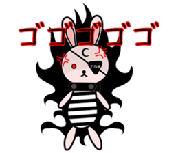 Eye patch Bunnies EL & RL sticker #1907408