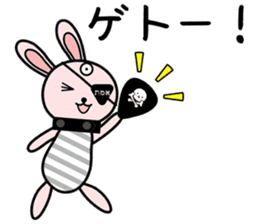 Eye patch Bunnies EL & RL sticker #1907411