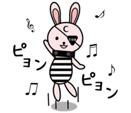 Eye patch Bunnies EL & RL sticker #1907418