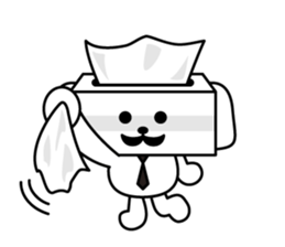 Tissue dogs sticker #1907588