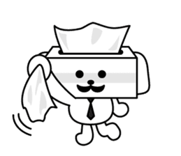 Tissue dogs sticker #1907588