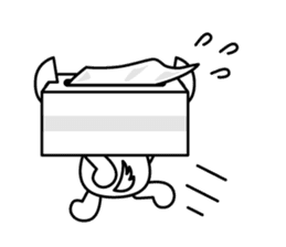 Tissue dogs sticker #1907608