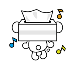 Tissue dogs sticker #1907610