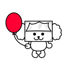 Tissue dogs sticker #1907619