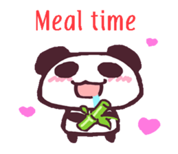 Stickers of a panda!! sticker #1908105