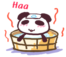 Stickers of a panda!! sticker #1908106