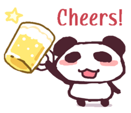 Stickers of a panda!! sticker #1908110