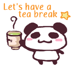 Stickers of a panda!! sticker #1908114