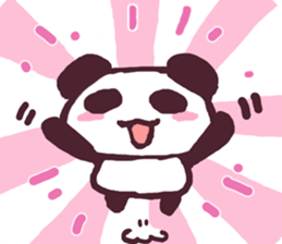 Stickers of a panda!! sticker #1908118