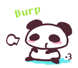 Stickers of a panda!! sticker #1908119