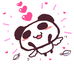 Stickers of a panda!! sticker #1908120