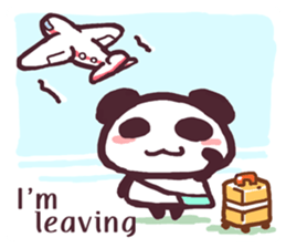 Stickers of a panda!! sticker #1908122