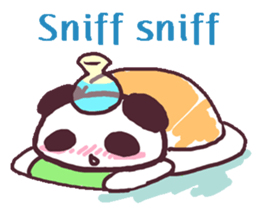 Stickers of a panda!! sticker #1908123