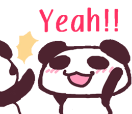 Stickers of a panda!! sticker #1908124