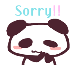 Stickers of a panda!! sticker #1908133