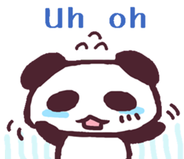 Stickers of a panda!! sticker #1908135
