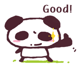 Stickers of a panda!! sticker #1908139