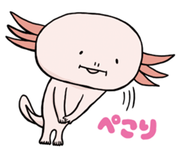Axolotl HEPETA sticker #1908268