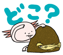 Axolotl HEPETA sticker #1908276