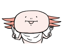 Axolotl HEPETA sticker #1908291