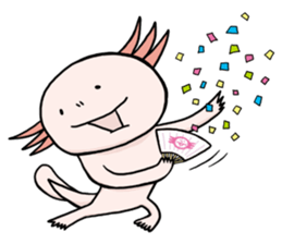 Axolotl HEPETA sticker #1908295