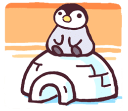 Stickers of a penguin chick! sticker #1908304