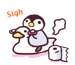 Stickers of a penguin chick! sticker #1908310